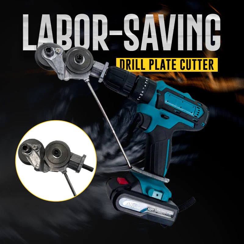 (Last Day Promotion 50% OFF) Electric Drill Plate Cutter - Buy 2 Get Extra 10% Off & Free Shipping