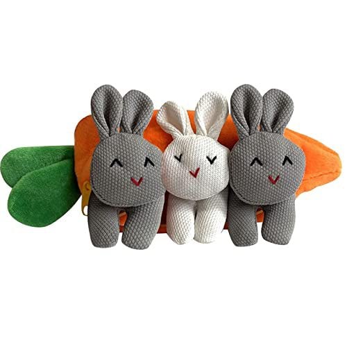 🔥Last Day Promotion 70% OFF🔥Hide-and-Seek Bunnies in Carrot Pouch