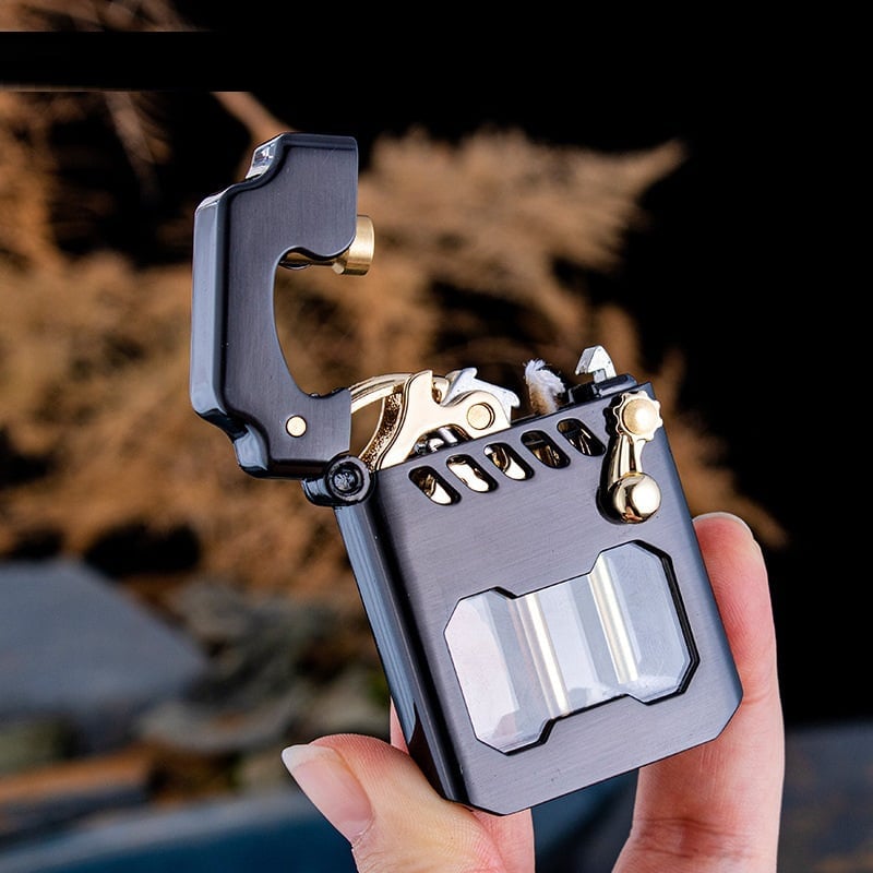 🔥Mecha Metal Rocker Feuerzeug