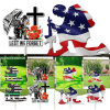 Soldier Silhouette Garden Decoration - Veterans Memorial