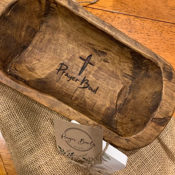 ✝️100% Handmade Wooden Cross Prayer Bowl(𝐂𝐡𝐚𝐝 𝐒𝐦𝐢𝐭𝐡 𝐇𝐚𝐧𝐝𝐦𝐚𝐝𝐞®)