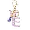 🔥Last Day 50% OFF - Butterfly Letter Keychain Tassel Design Vibrant Durable Lightweight Gift