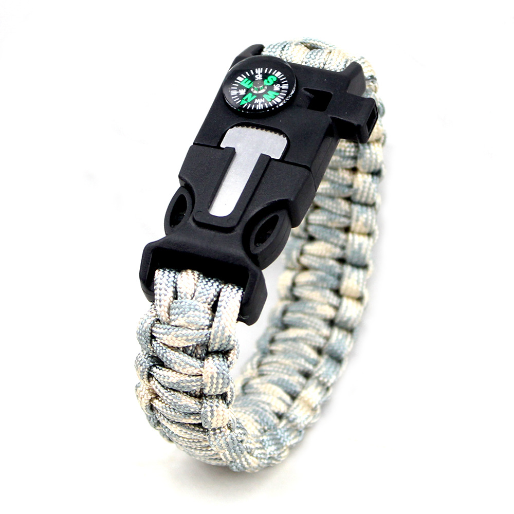 (Big Sale- 50% OFF) Outdoor Paracord Survival Bracelet- Buy 4 Free Shipping