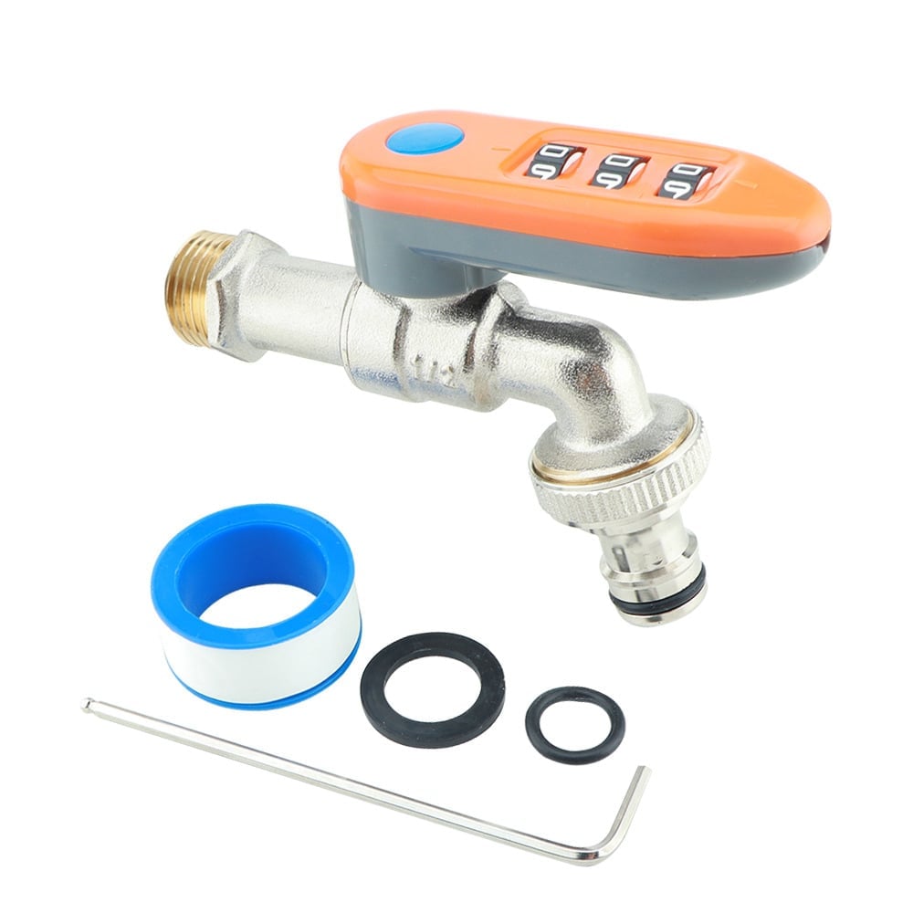 🔥1/2'' Freeze-proof faucet with password lock