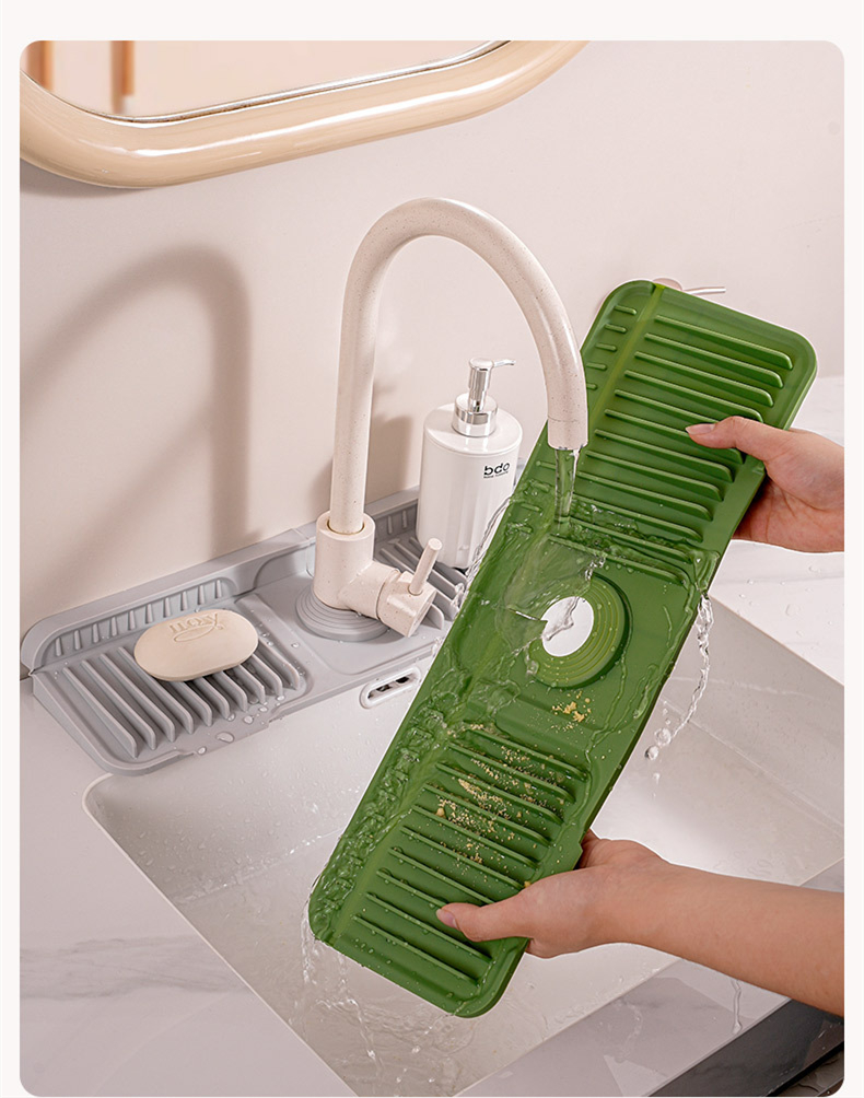 Last Day Promotion 50% OFF - 🔥Silicone Kitchen Sink Splash Guard