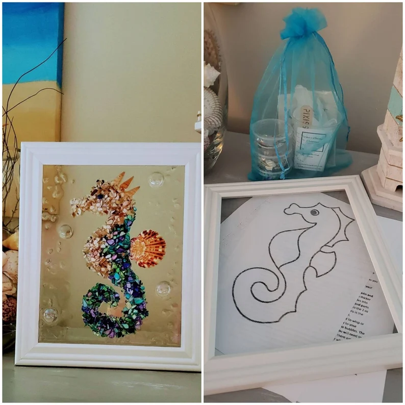 🌊✨DIY Wave Art Photo Frame Set