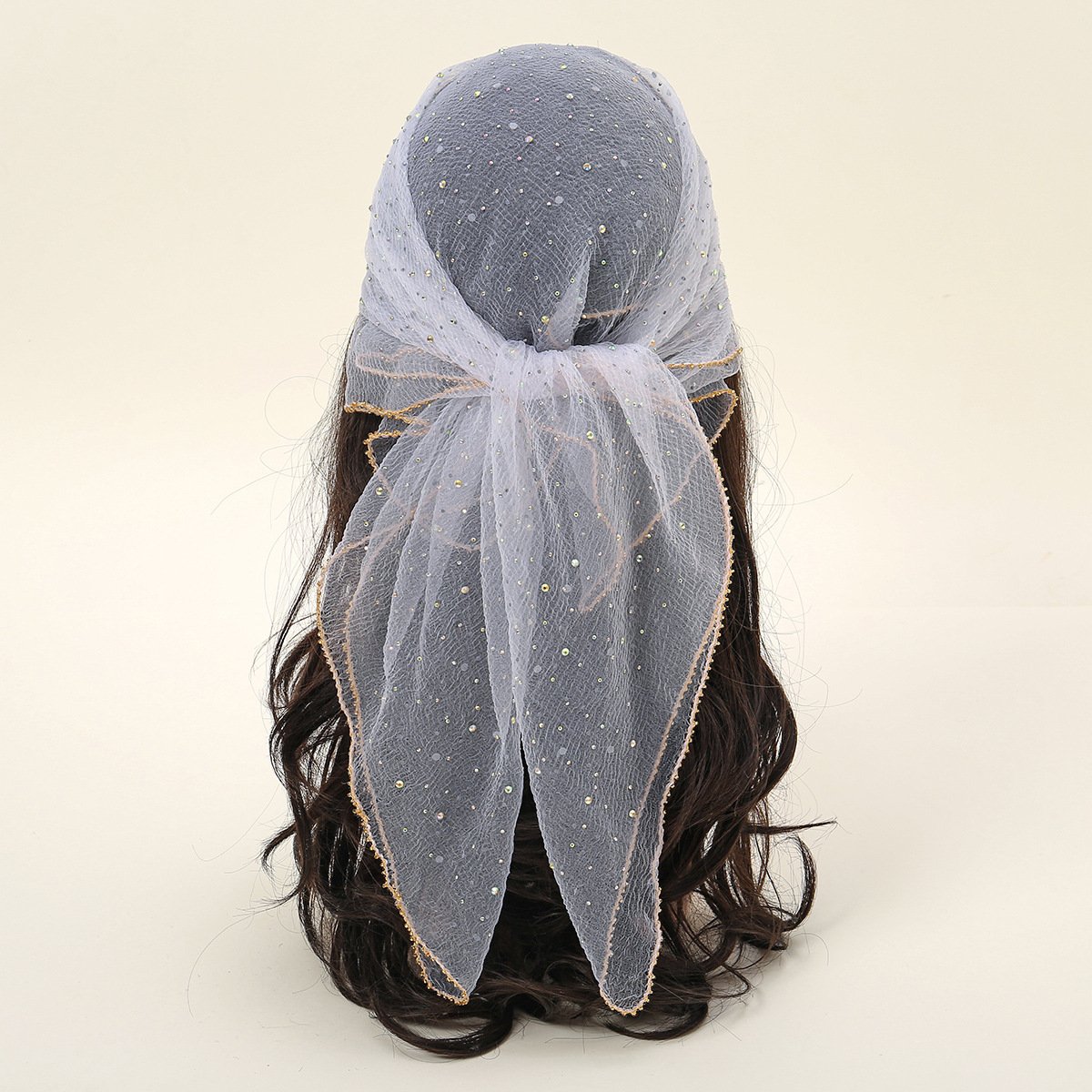 🎁Last Day Sale - 70% OFF🔥Women's Glitter Decor Head Scarf