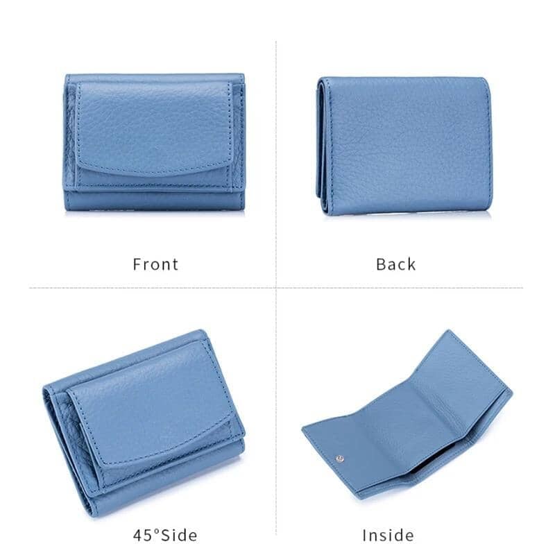 🎄TikTok Christmas Sale - 70% OFF🎄2024 New Genuine Leather RFID Blocking Card Holder Organizer Pocket Mini Wallet