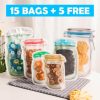 (🔥Clearance Sale - 40% OFF)REUSABLE BAGS(BUY 30 GET 20 PCS FREE)