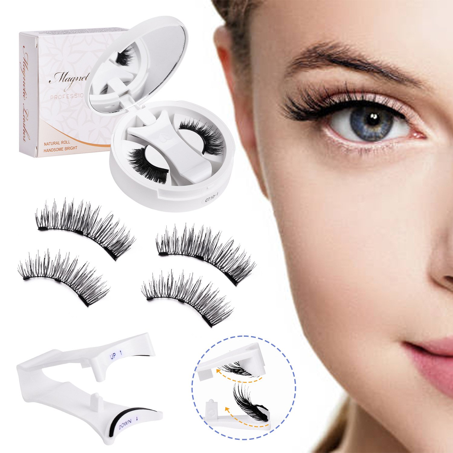 💖Summer Hot Sale 49% OFF -- Soft Magnetic Eyelashes All-in-One Box, Reusable