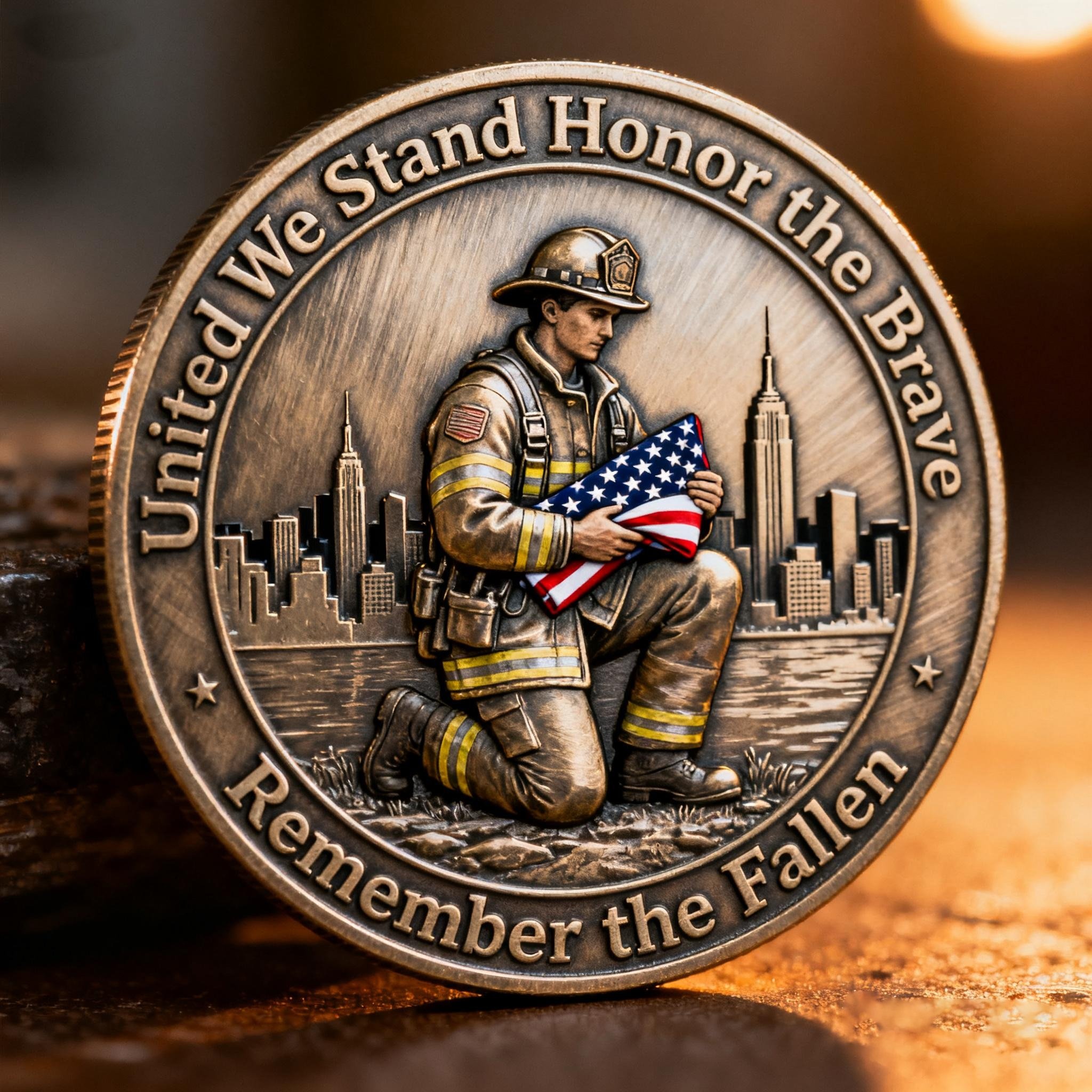 🪙 9/11 Hero Memorial Challenge Coin