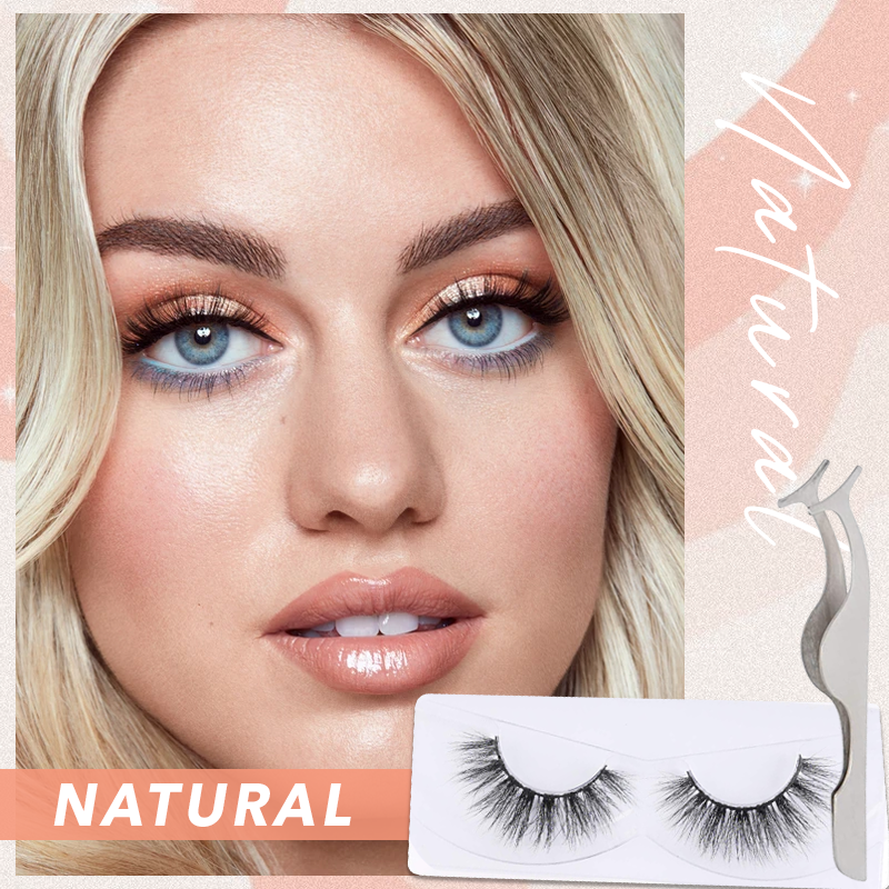 🔥Mother's Day 68% Off🔥 3 Secs Glue-Free Waterproof Adhesive Eyelashes