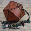 🎃Halloween Sale 49% OFF🔥 🎲Leather D20 dice bag🎁