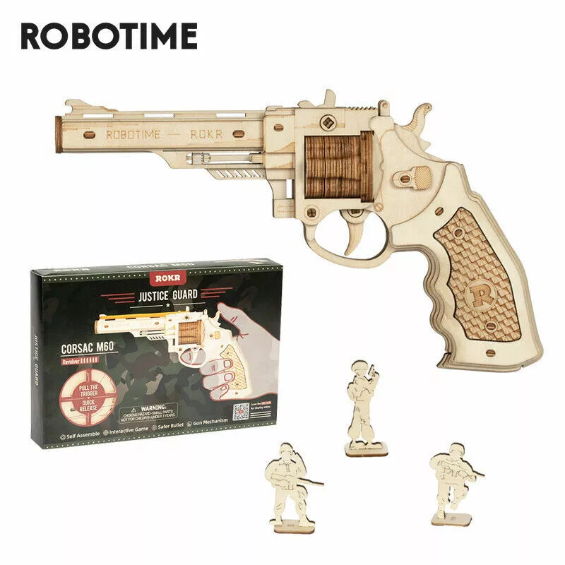 🔥fantastic 3D Puzzle Wooden Gun Model Assembly Gift for Kids Boy Teens Toys-Buy 2 Get Extra 10% Off