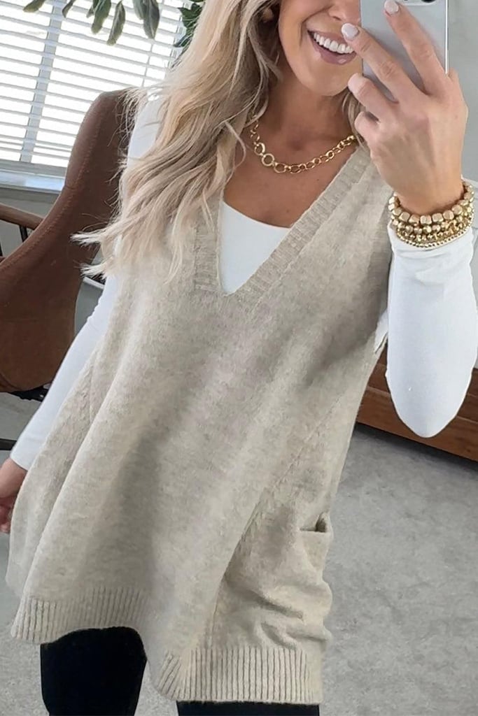 🎁TikTok Last Day Promotion -80% OFF🔥Cozy Pocket Sweater Vest