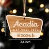 🎄Acadia Wood National Park Ornaments, National Park Gifts for Travelers, Adventurers