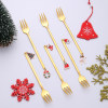 🎅(Early Christmas Sale - Save 48% OFF)Christmas Stainless Steel Spoons/Forks(1 SET)