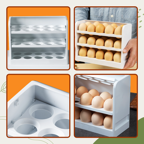 3 Layers Refrigerator Egg Storage Box(Buy 2 get Free shipping)