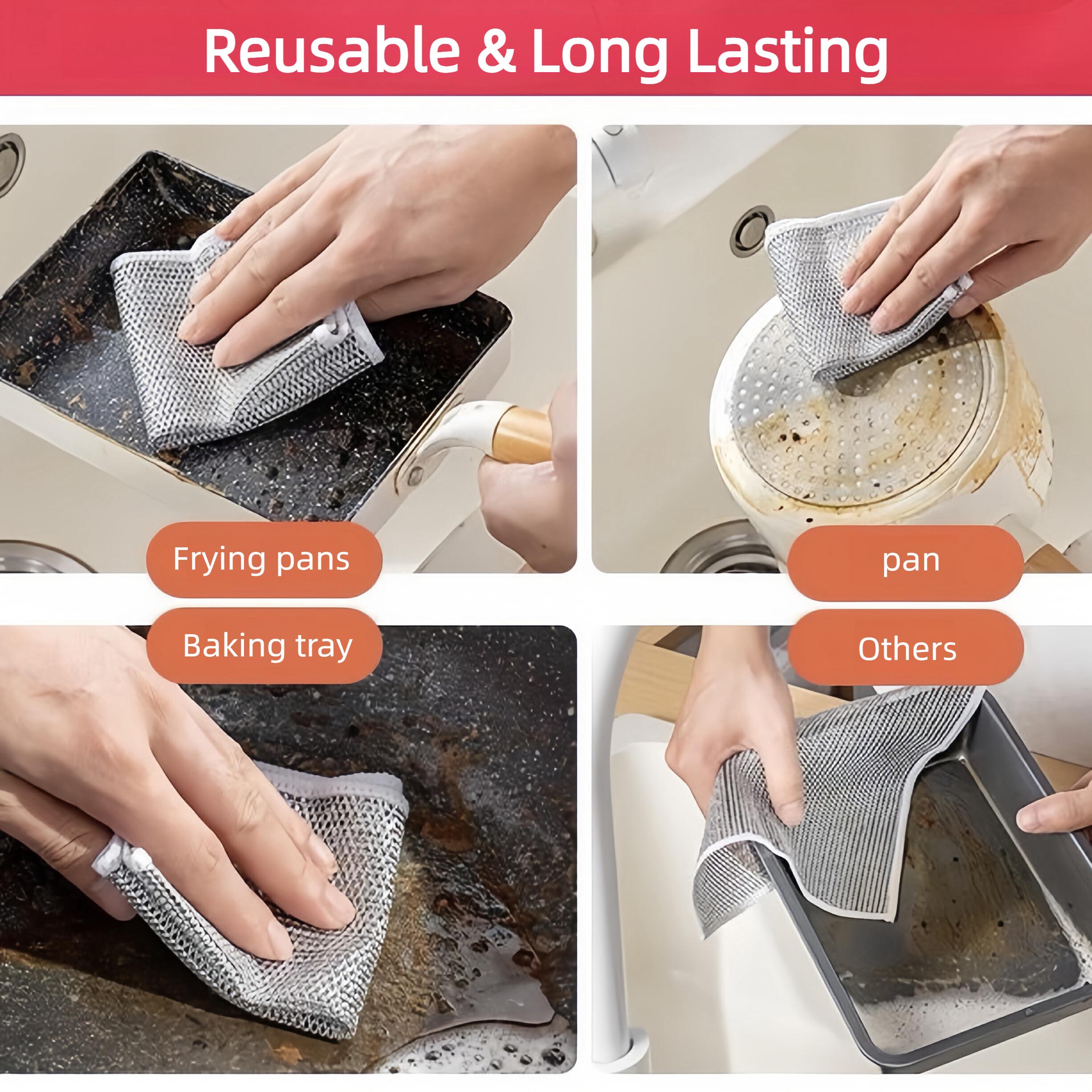 🔥Year-End Clearance - 47% OFF🔥2024 Multipurpose Wire Miracle Cleaning Cloths