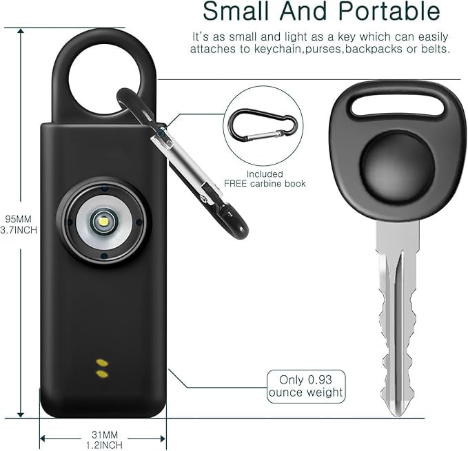 🔥Last Day Promotion 70% OFF🔥Personal Safety Alarm Keychain⚡BUY 2 FREE SHIPPING