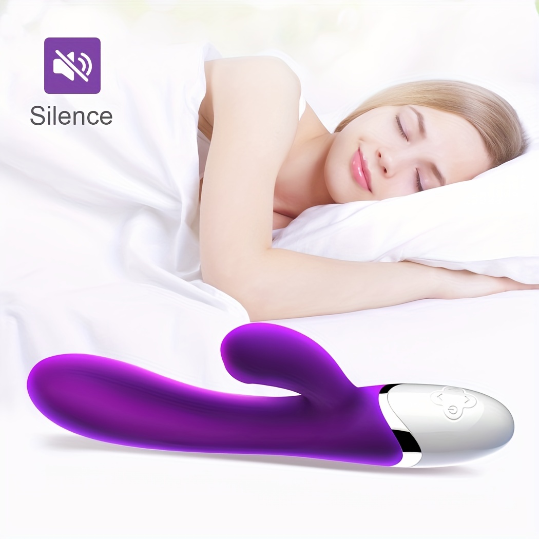 SHEMESIX - Female Masturbation Vibrator - Rabbit Clitoris G-Spot Automatic Telescopic Heating Vibrator