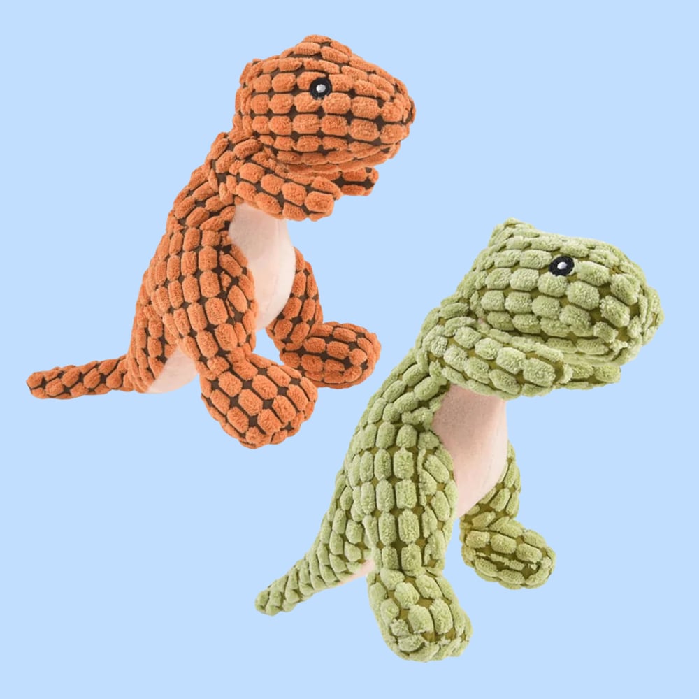 (🔥Last Day Promotion - 70% Off) Indestructible Robust Dino - Dogtoy-⚡Buy 2 Get 1 Free & Free Shipping