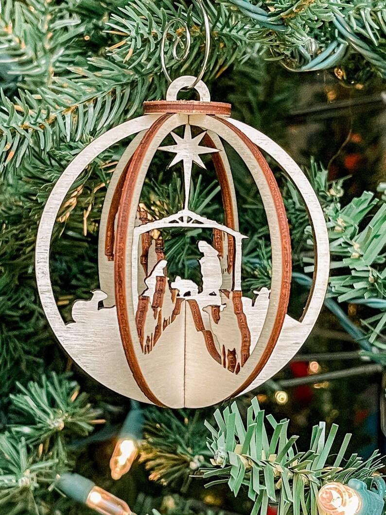 Nativity Christmas Ornament