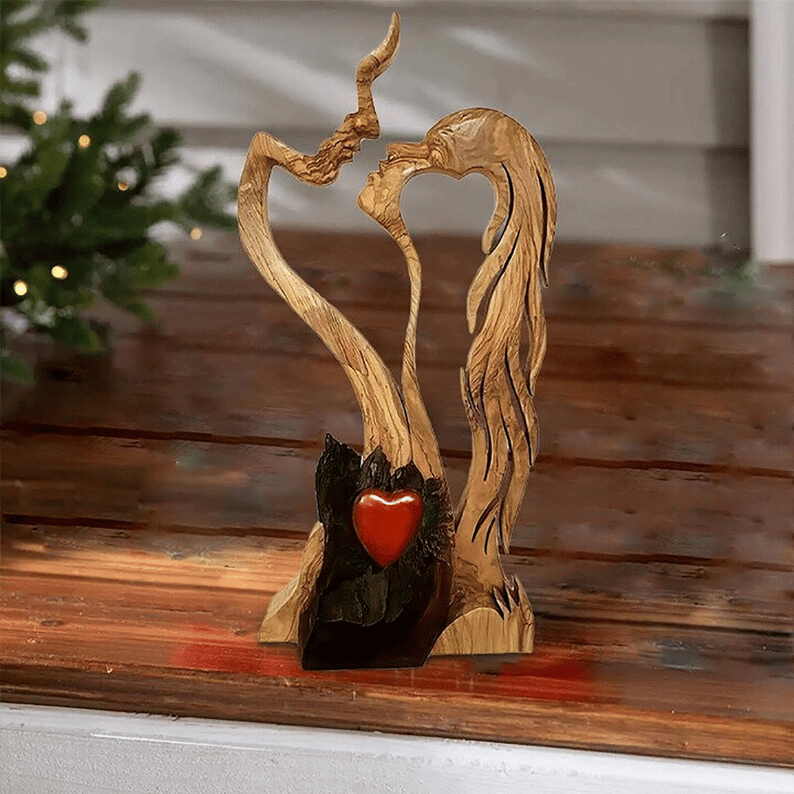 (🔥HOT SALE NOW 49% OFF) - 💖Love eternal wooden decoration ornaments💖