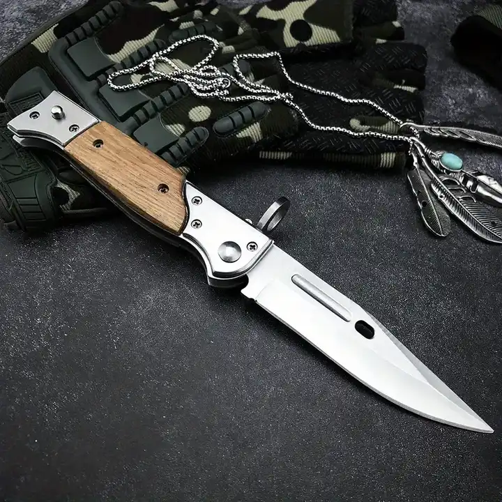 Outdoor Portable AK-47 Folding Knife