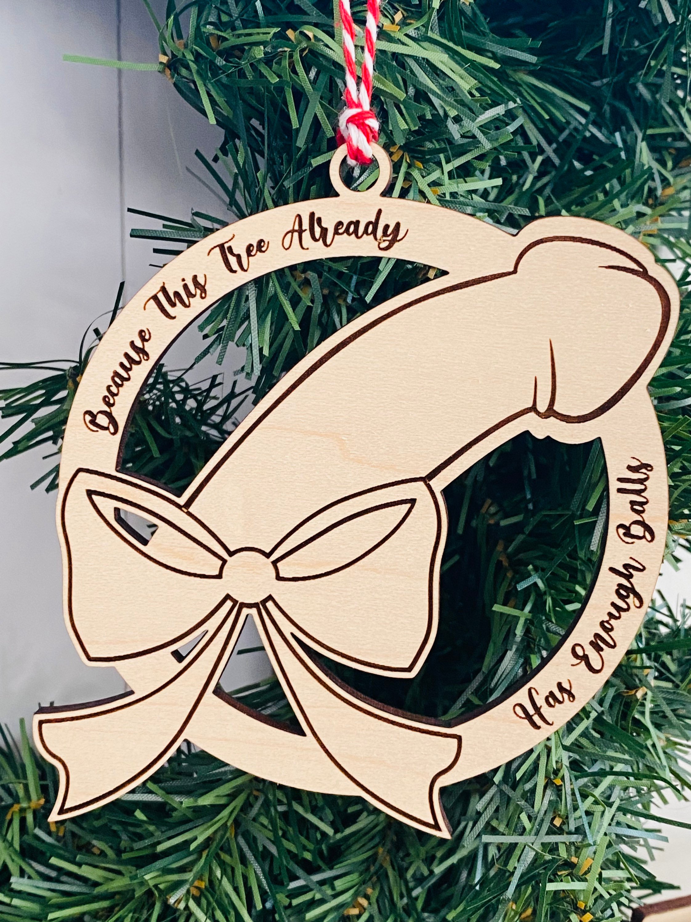 Funny  Christmas Ornament