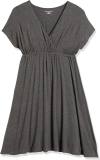 Amazon Essentials Women's Surplice Dress (Available in Plus Size)