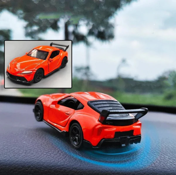 🏎️Sports Car Drift Rotating Dashboard Ornament Racing Model