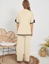 [Last Day Promotion] Classy Elastic Knit Lounge Set (LIMITED TIME FREE SHIPPPING)