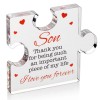 💖Early Mother's Day 50% OFF- Engraved Acrylic Block Puzzle Family Present