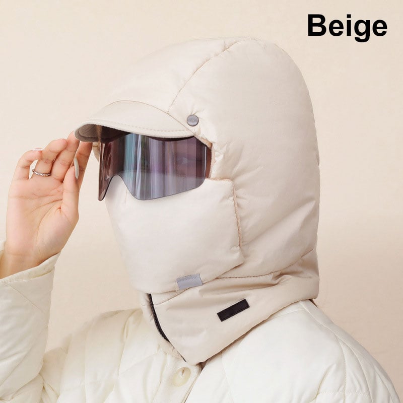 ❄️Winter Special Offer🔥-Windproof Full Cover Outdoor Riding Mask with Glasses