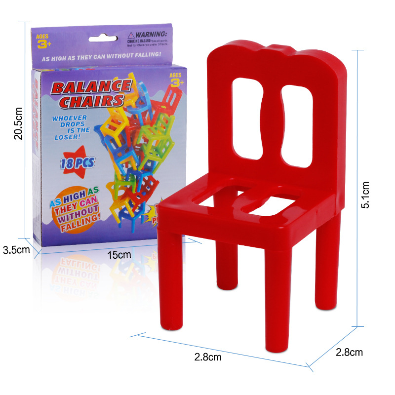 🔥Early Christmas Hot Sale 50% OFF🎁Chairs Stacking Tower Balancing Game