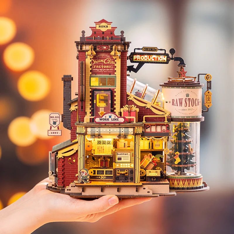 💥LAST DAY SALE 70% OFF💥Christmas Dream Gift Factory DIY Music Box