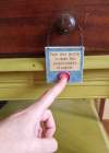 Funny Magic Button Signs