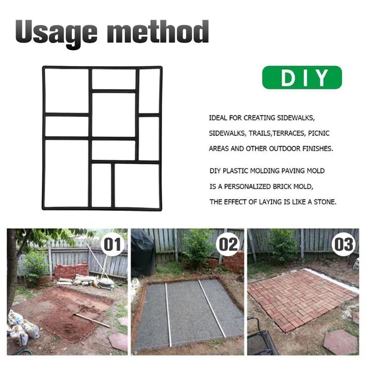 (Last Day Promotion - 50% OFF) Mintiml Path Floor Mould, BUY 2 FREE SHIPPING