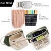 EASTHILL Big Capacity Pencil Case Pouch Pen Case Simple Stationery Bag School College Office Organizer for Teens Girls Adults Student