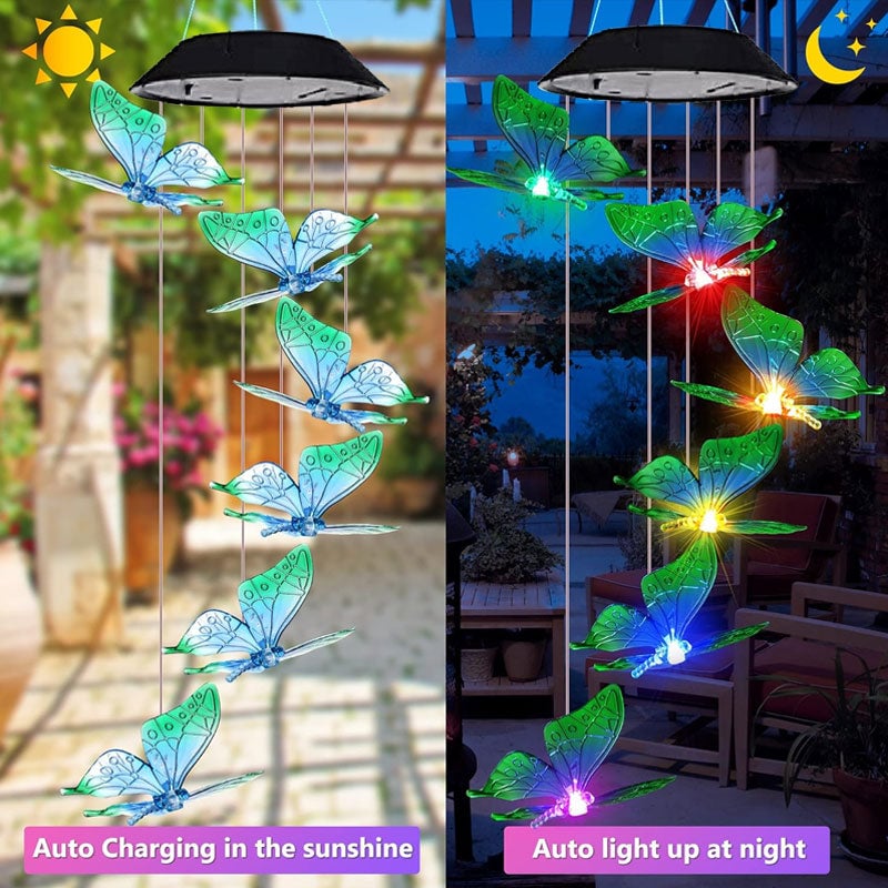 🔥Last Day Promotion 48% OFF-🎁-Solar Wind Chimes Decorative Lanterns