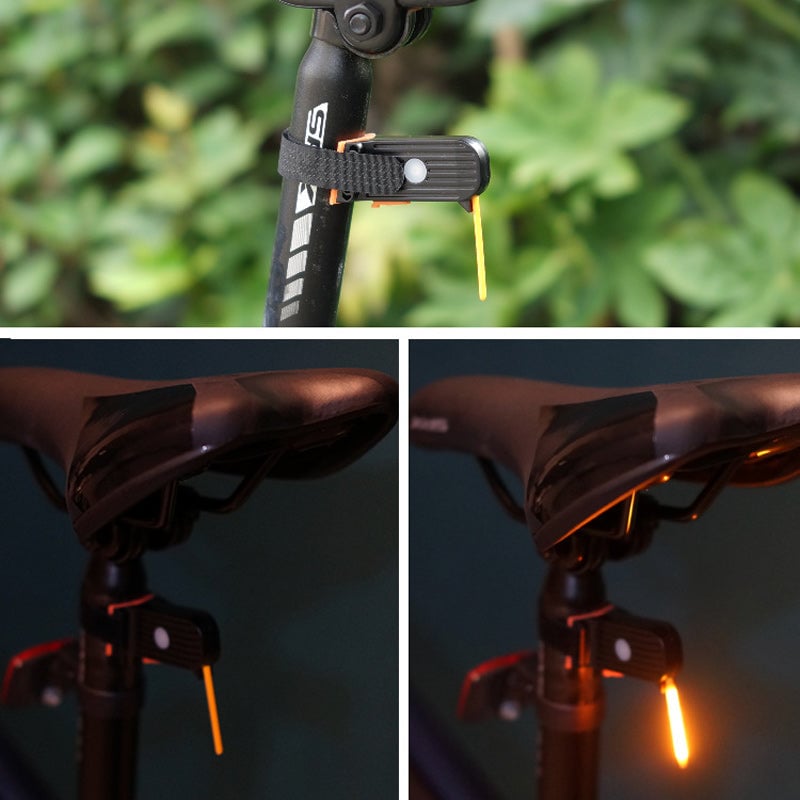 🔥2024 Hot Sale 🔥Night Riding Safety Running Water Pilot Tail Light