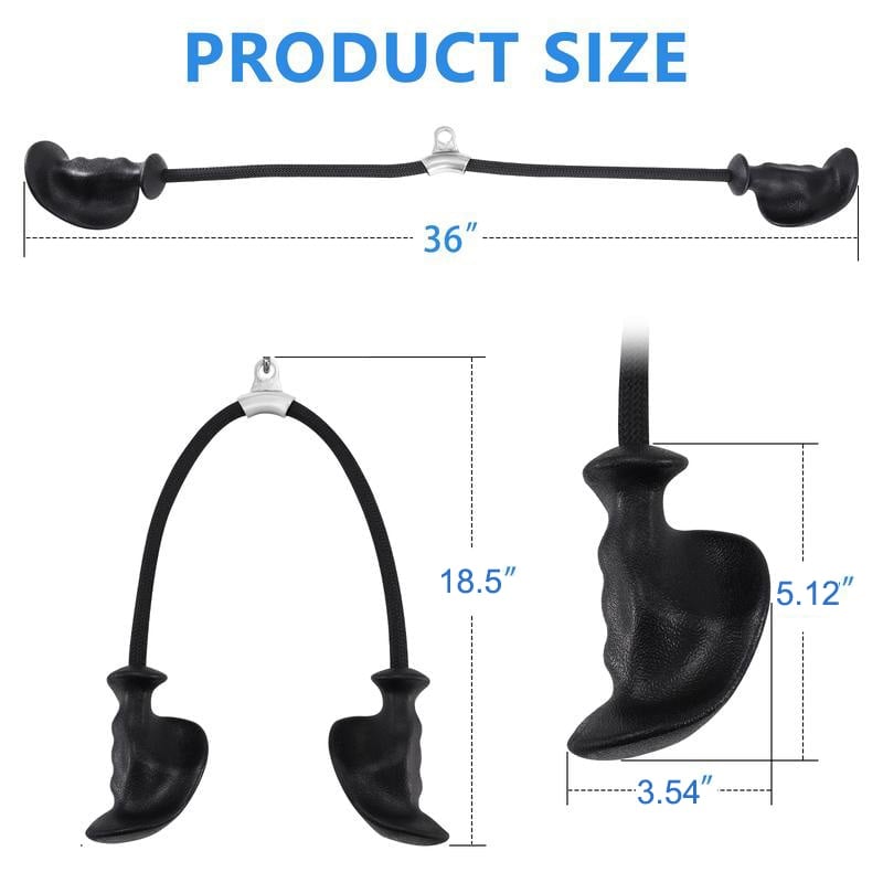 🎁TikTok Last Day Sale - 70% OFF🎉Ergonomic Handle Triceps Training Cord
