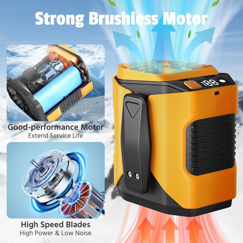 Father’s Day Promotion SAVE 49%🔥 2025 Upgraded Multifunctional Waist Clip Fan