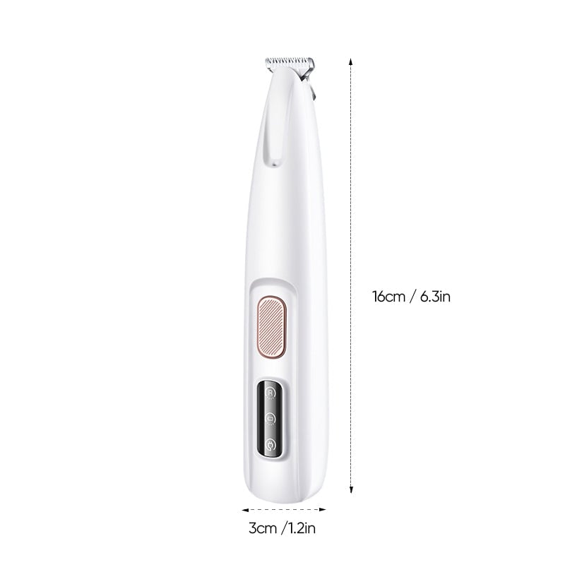 Tiktok Summer Sale🎉Pet Hair Trimmer With Led Light-Waterproof