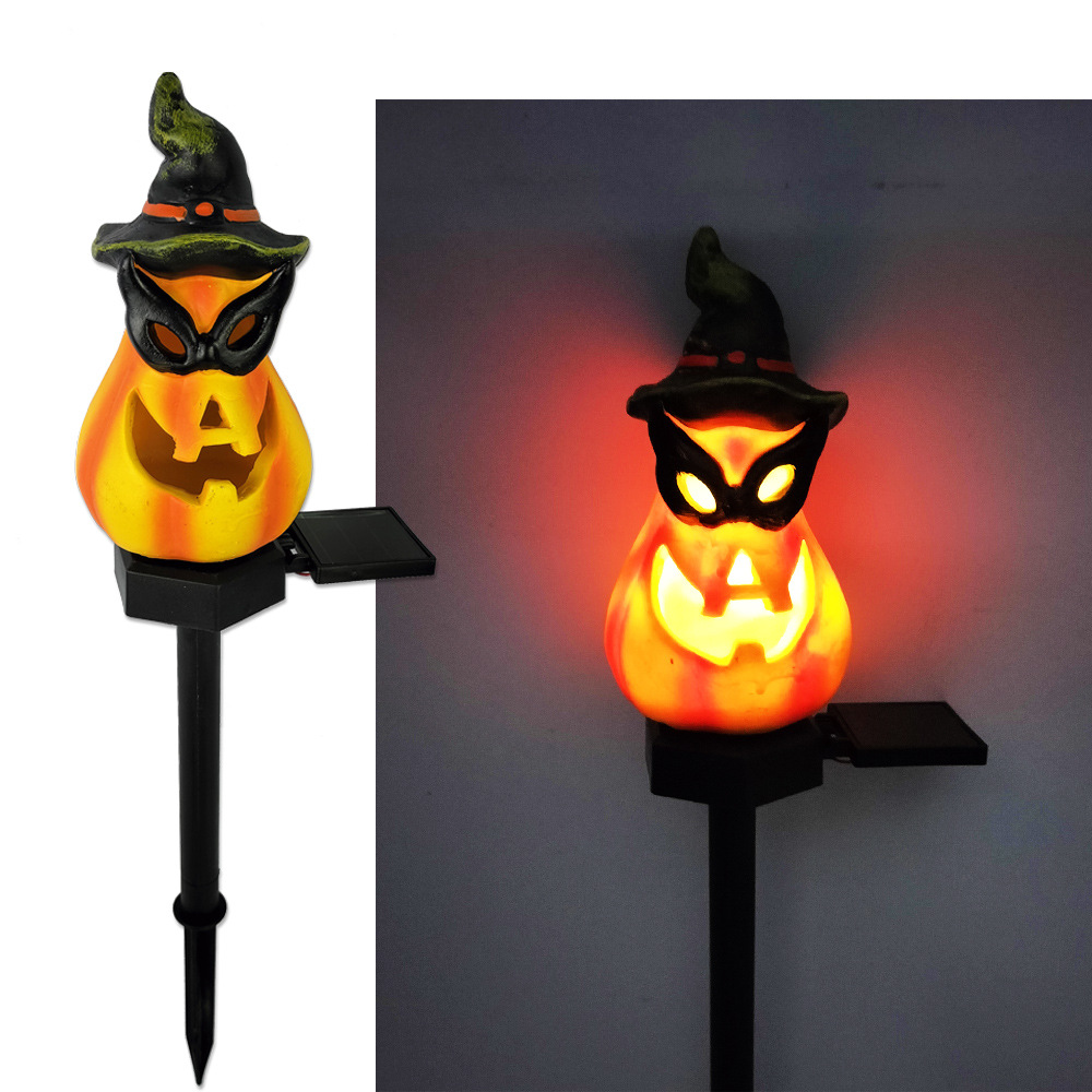 👻Solar Powered Stakes Resin Light Halloween Decor(Buy 2 Get Extra 6% Off && Free Shipping🎁)