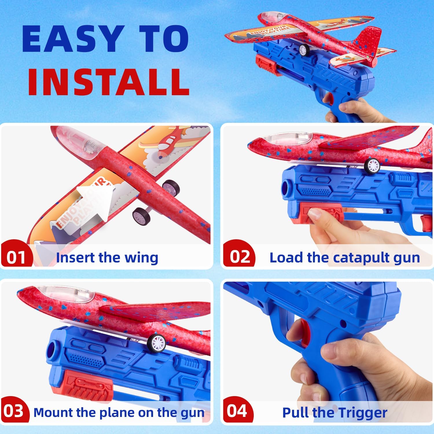 🎄Christmas Sale - 70% OFF🎁Airplane Launcher Toys