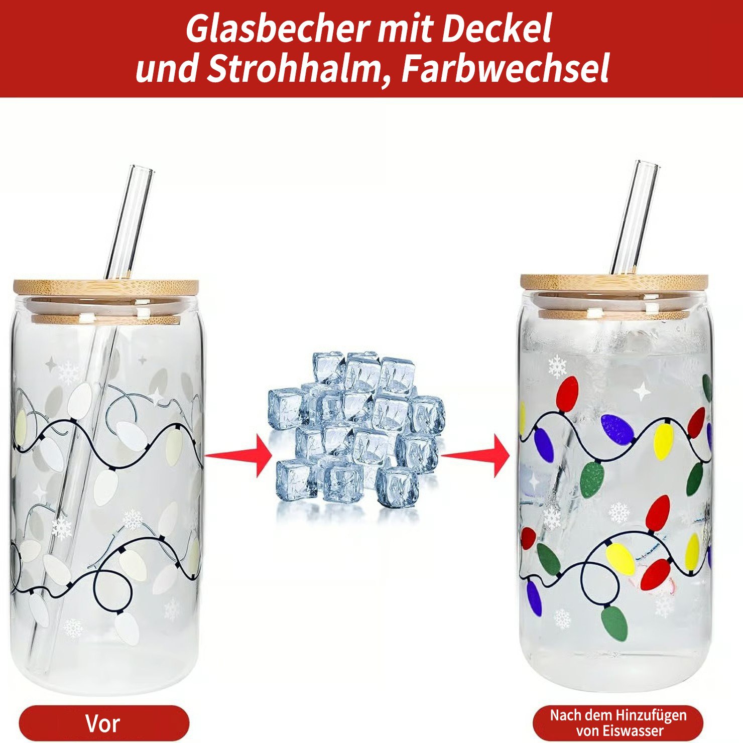 🎅Weihnachtsvorverkauf  49 % RABATT🎄Farbwechselnde Weihnachtstasse