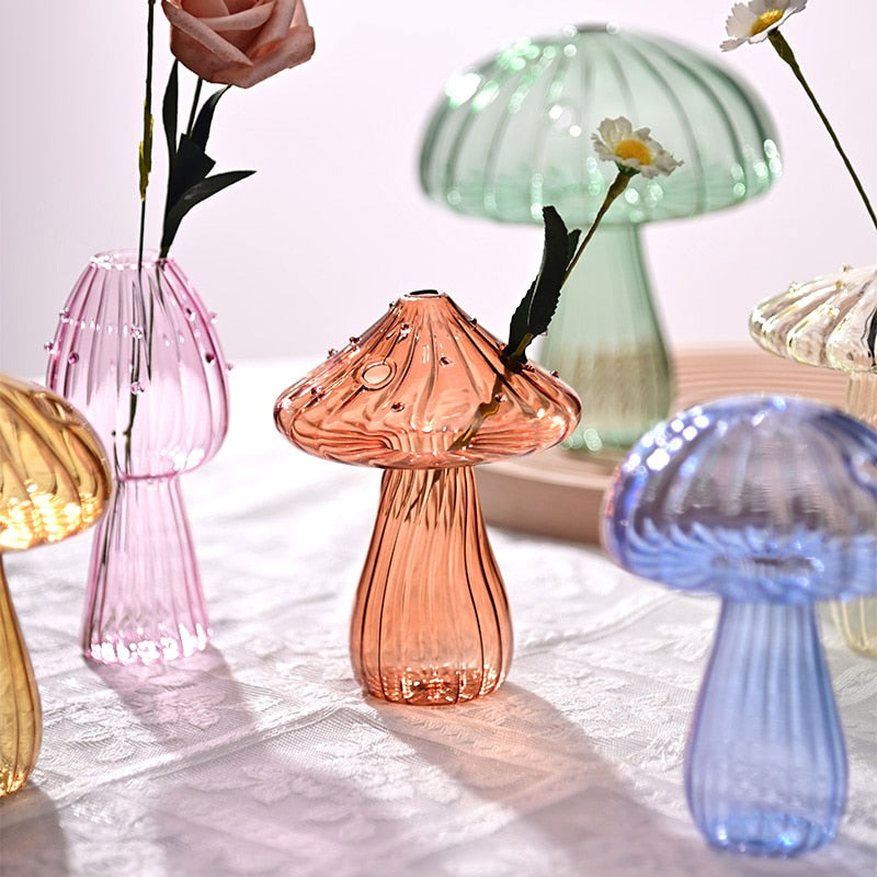 Crystal Mushroom Jars