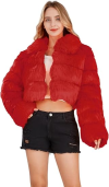 🔥Puffer Jacket Zip Up Winter Warm Fuzzy Teddy Jacket - BUY 2 SAVE ＄8 & GET FREE SHIPPING